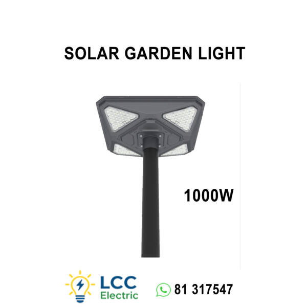 Powerful Outdoor Solar Garden Light 1000 W