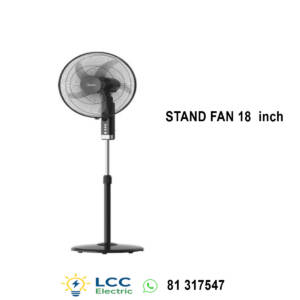 Powerful Electric Fan 18" – High Airflow Cooling
