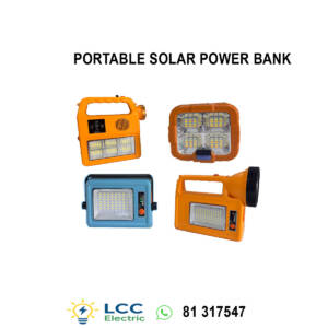 Excellent Portable Solar Power Bank Rechargeable Light