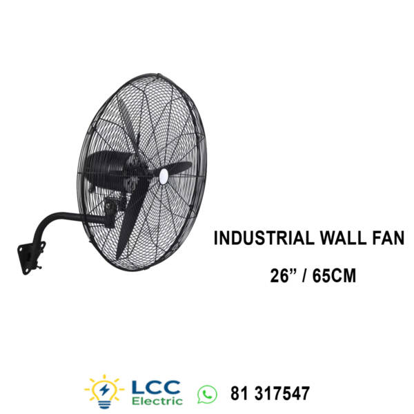 Powerful FXP 26" 65cm Industrial Wall Fan – High Airflow Cooling