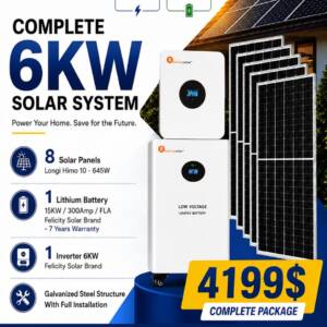 Professional Solar System Installation - Special Price 4199$