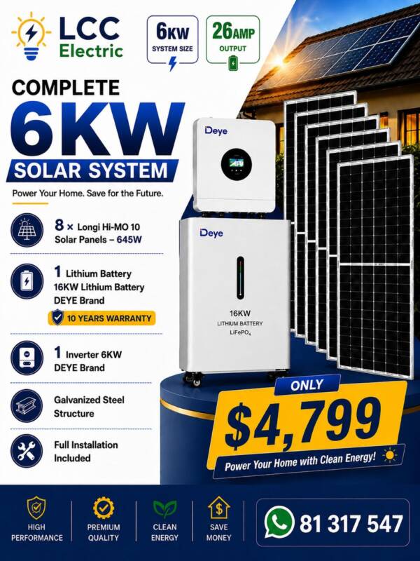 Professional Solar System Installation - Special Price 4799$